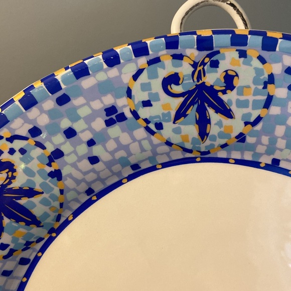 Chanukah Large Ceramic Serving Platter Tray Plate Festival of Lights - Picture 3 of 10